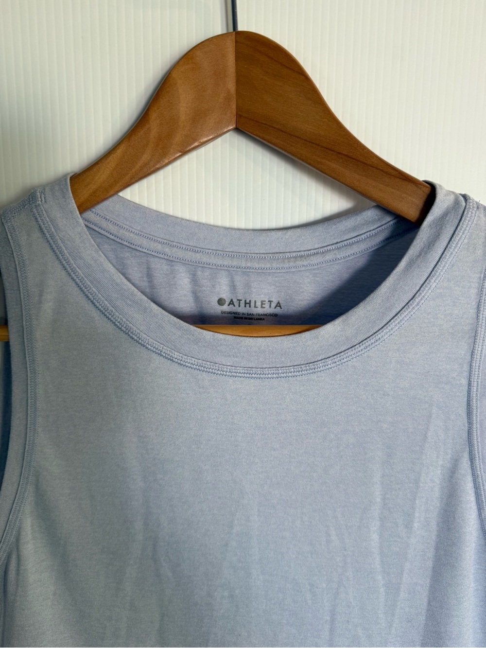 Athleta Light Lavender Ribbed Tank Top - Picture 3 of 8